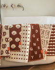 Hand Towel | Brown Square