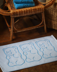 Jelly Bear Mat | Blue