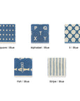 Hand Towel Set (5pc) | Blue