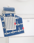 Hand Towel | Blue Fish