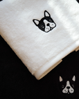 Bulldog Towel | White