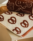 Hand Towel | Brown Pretzel