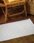 Jelly Bear Mat | Yellow