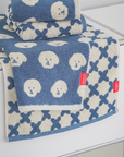 Hand Towel | Blue X