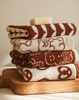 Hand Towel | Brown Pretzel