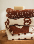 Hand Towel | Brown Gingerbread