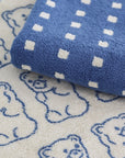 Hand Towel Set (2pc) | Blue