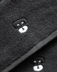 Schnauzer Towel | Charcoal