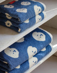 Bath & Hand Towel Set (3pc) | Blue