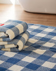 Bath & Hand Towel Set (3pc) | Blue