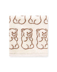 Hand Towel | Brown Jelly Bear