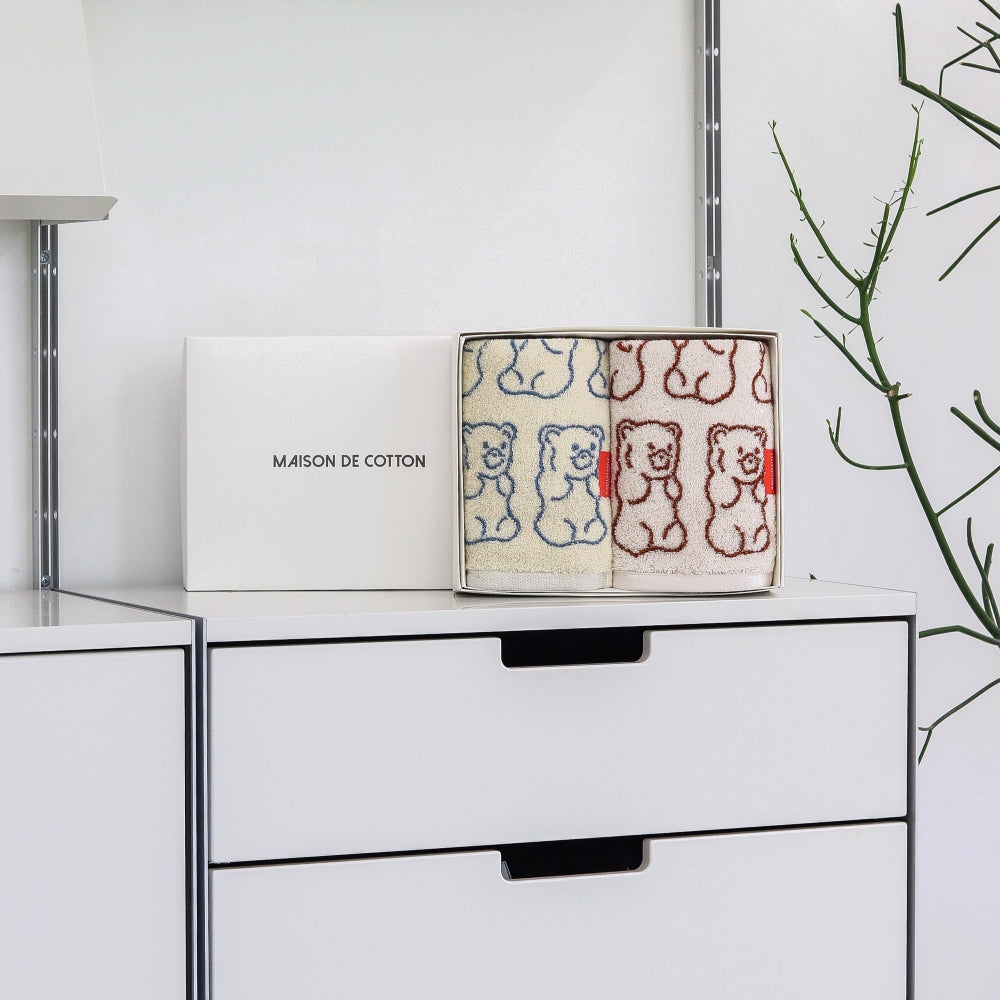 Signature Gift Set｜Set of 2 Mix Hand Towels