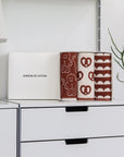 brown hand towel gift set in signature gift box by Maison de Cotton