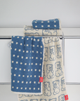 Hand Towel | Blue Square