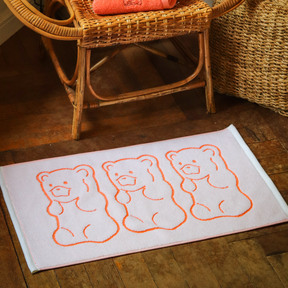 Jelly Bear Mat | Orange – Maison de Cotton