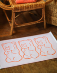 Jelly Bear Mat | Orange