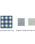 Bath & Hand Towel Set (3pc) | Blue