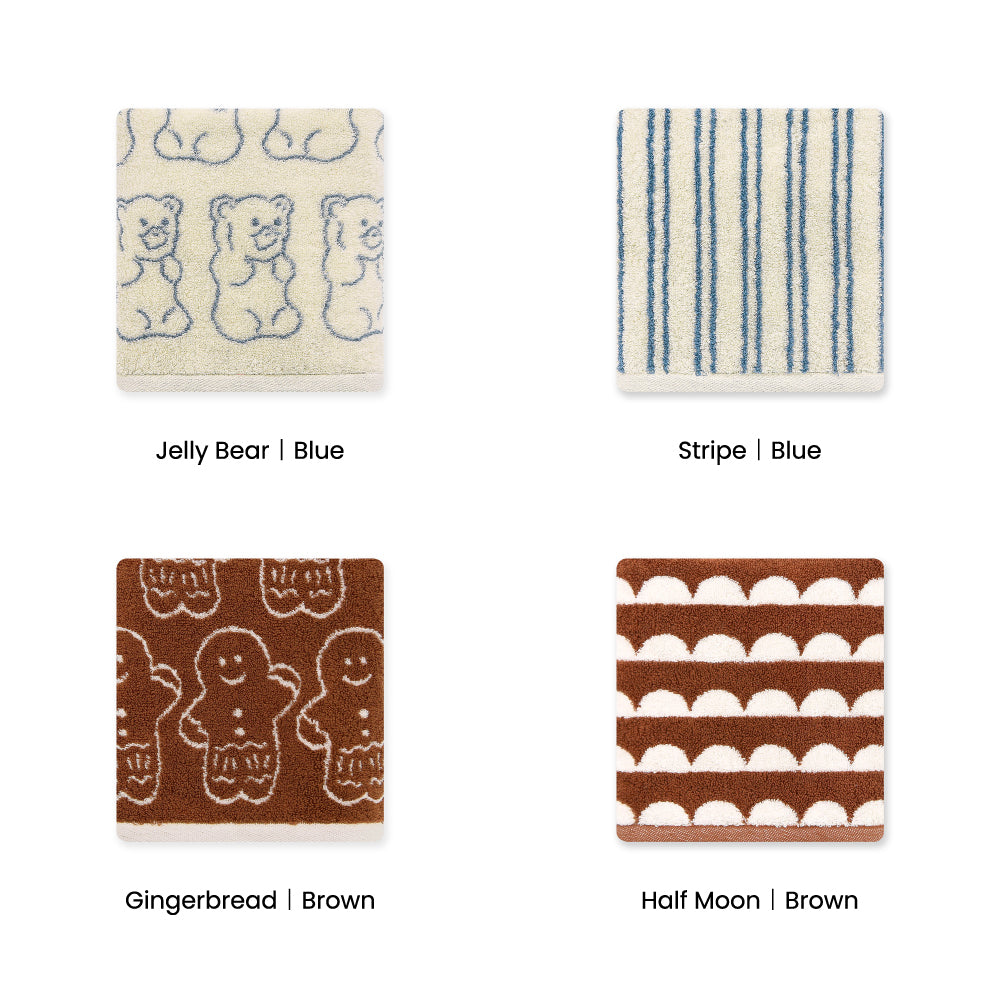 Signature Gift Set｜Set of 4 Mix Hand Towels