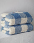 Big Check Hand Towel | Blue