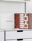 brown hand towel gift set in signature gift box by Maison de Cotton