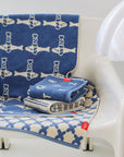 Hand Towel Set (4pc) | Blue