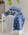 Hand Towel Set (5pc) | Blue