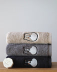 Sheltie Towel | Charcoal