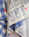 Jelly Bear Bath Towel | Blue