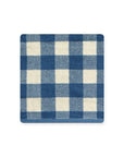 Big Check Bath Towel | Blue