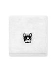 Bulldog Towel Set (3pc) | White