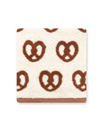 Hand Towel | Brown Pretzel